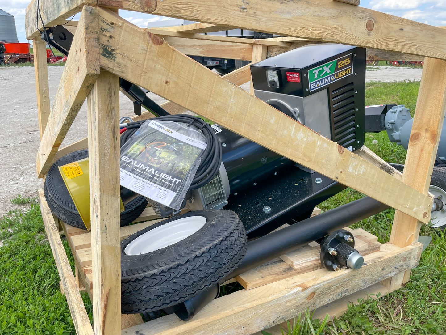 Baumalight TX25 PTO Generator - 25 kW Output, For 10–50 HP Tractors