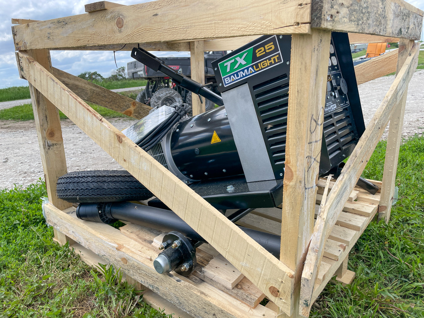 Baumalight TX25 PTO Generator - 25 kW Output, For 10–50 HP Tractors