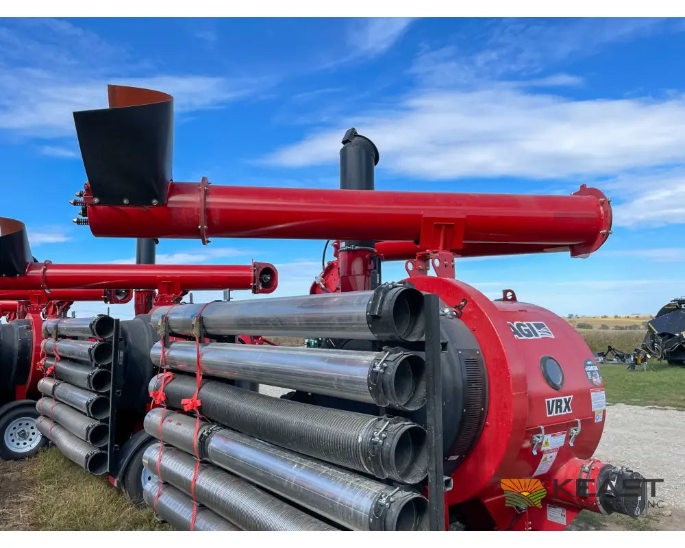 AGI REM VRX Grain Vac Full Pipe Package 6,000 BPH Capacity Grain Vacs