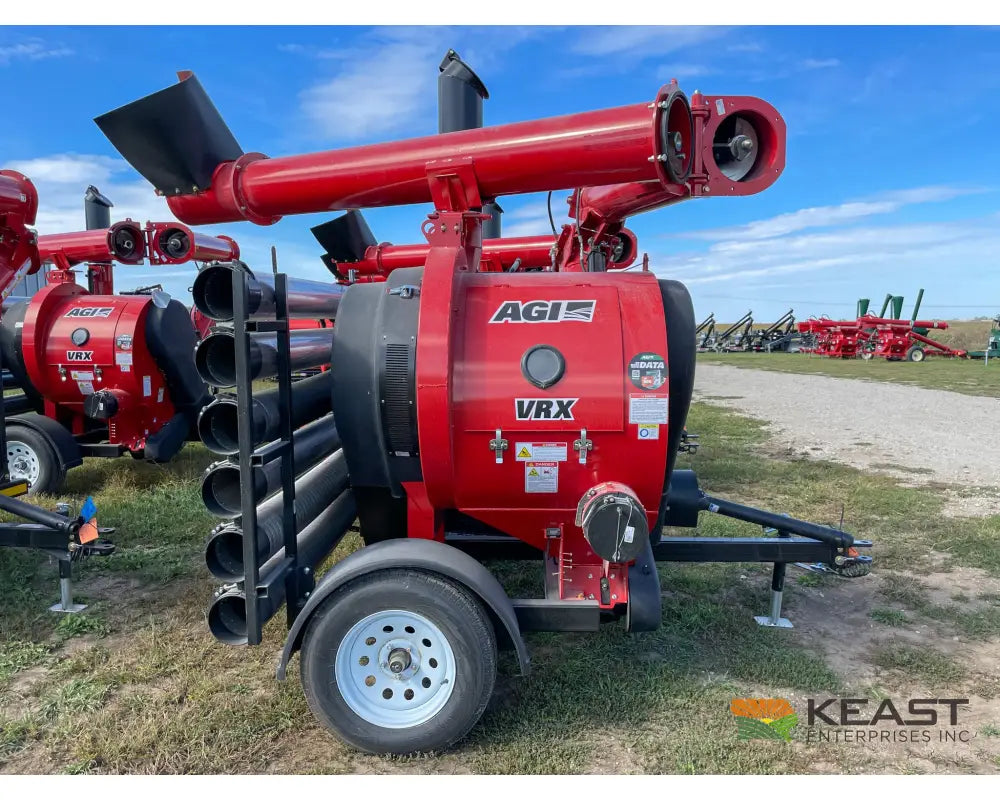 AGI REM VRX Grain Vac Full Pipe Package 6,000 BPH Capacity Grain Vacs