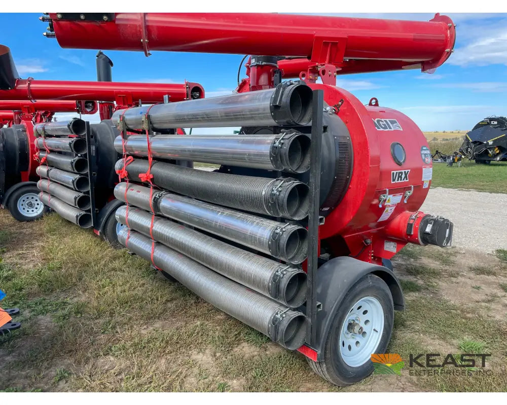AGI REM VRX Grain Vac Full Pipe Package 6,000 BPH Capacity Grain Vacs