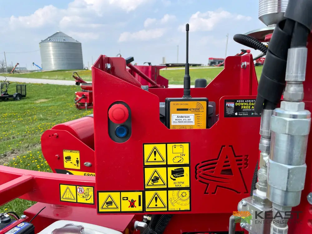 Anderson 680HS Single Bale Wrapper Up to 75 Bales Per Hour Bale Wrappers