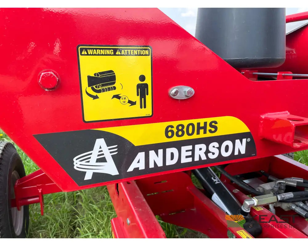 Anderson 680HS Single Bale Wrapper Up to 75 Bales Per Hour Bale Wrappers