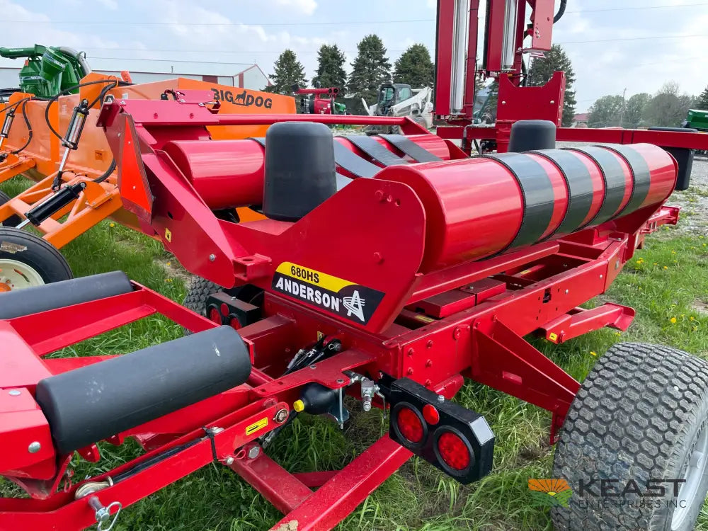 Anderson 680HS Single Bale Wrapper Up to 75 Bales Per Hour Bale Wrappers
