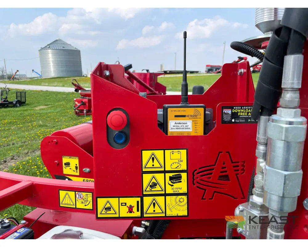 Anderson 680HS Single Bale Wrapper Up to 75 Bales Per Hour Bale Wrappers