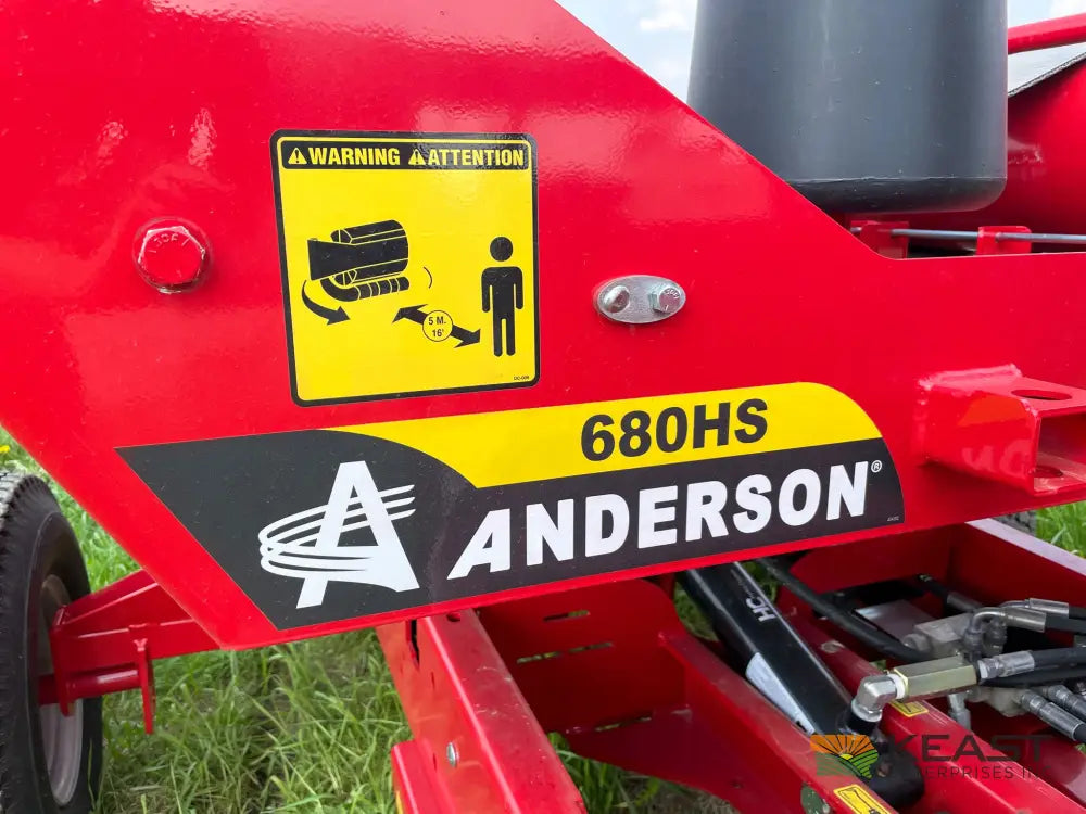 Anderson 680HS Single Bale Wrapper Up to 75 Bales Per Hour Bale Wrappers
