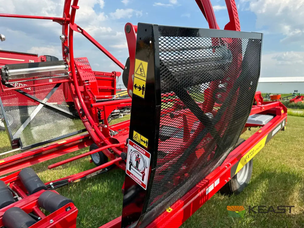 Anderson IFX720 Inline Bale Wrapper – Custom Operator Elite Wraps 6’ Bales Fast Pusher System Bale Wrappers