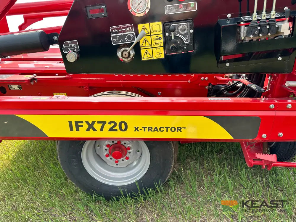 Anderson IFX720 Inline Bale Wrapper – Custom Operator Elite Wraps 6’ Bales Fast Pusher System Bale Wrappers
