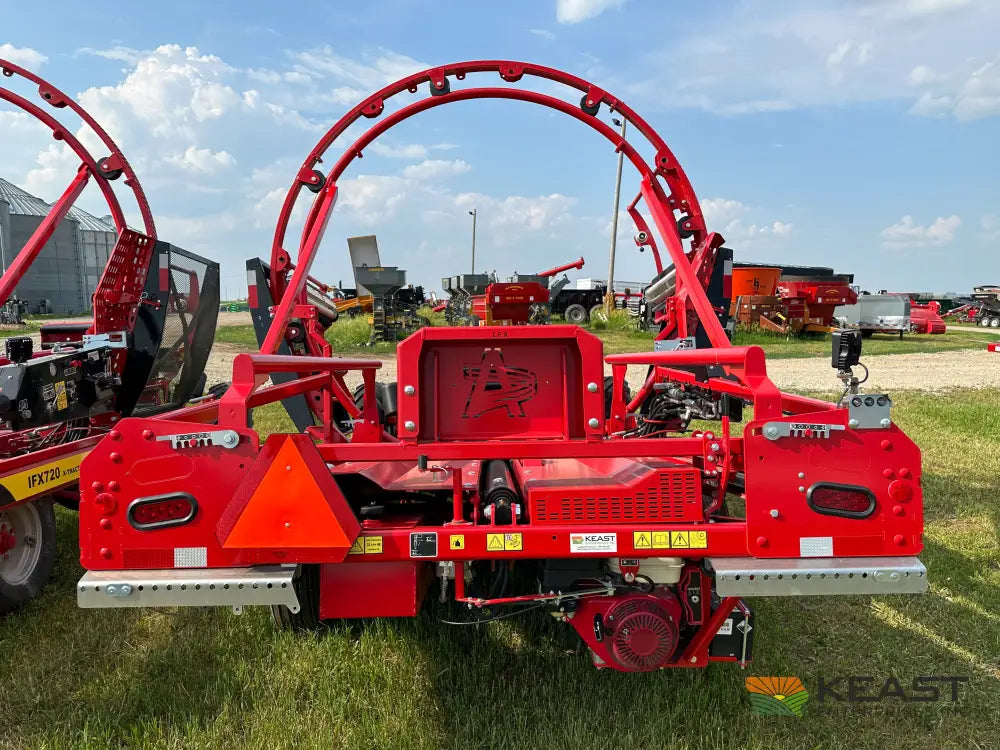 Anderson IFX720 Inline Bale Wrapper – Custom Operator Elite Wraps 6’ Bales Fast Pusher System Bale Wrappers