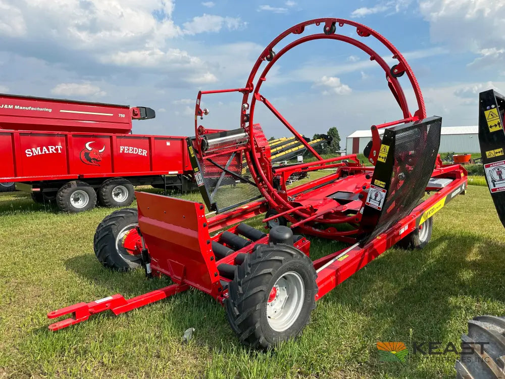 Anderson IFX720 Inline Bale Wrapper – Custom Operator Elite Wraps 6’ Bales Fast Pusher System Bale Wrappers