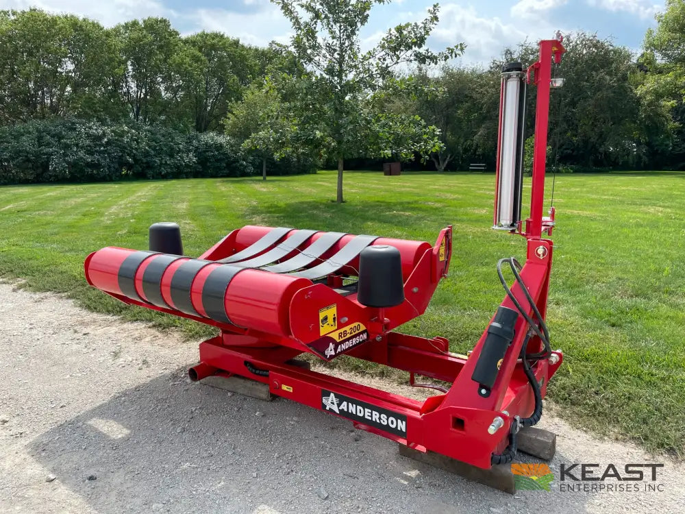 Anderson RB200 Single Bale Wrapper – 3-Point Hitch Wraps Up to 5’6’’ Bales Bale Wrappers