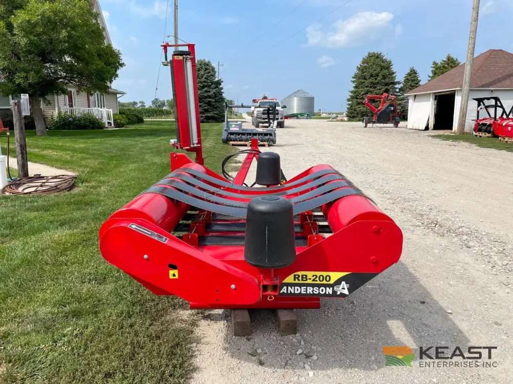 Anderson RB200 Single Bale Wrapper – 3-Point Hitch Wraps Up to 5’6’’ Bales Bale Wrappers