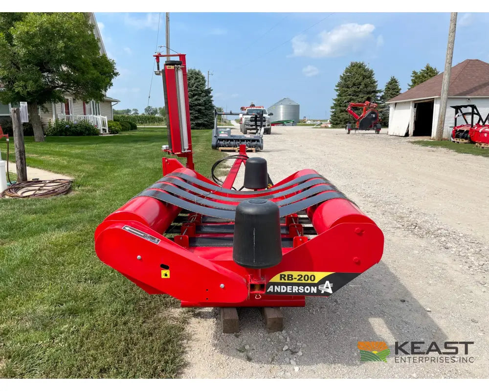 Anderson RB200 Single Bale Wrapper – 3-Point Hitch Wraps Up to 5’6’’ Bales Bale Wrappers
