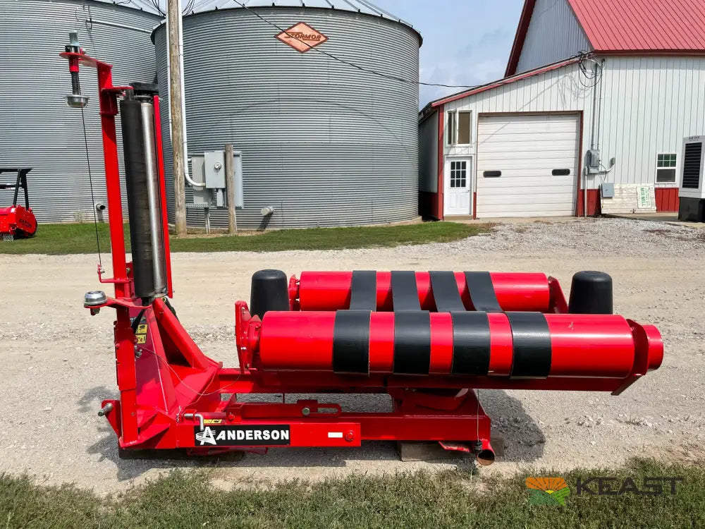 Anderson RB200 Single Bale Wrapper – 3-Point Hitch Wraps Up to 5’6’’ Bales Bale Wrappers