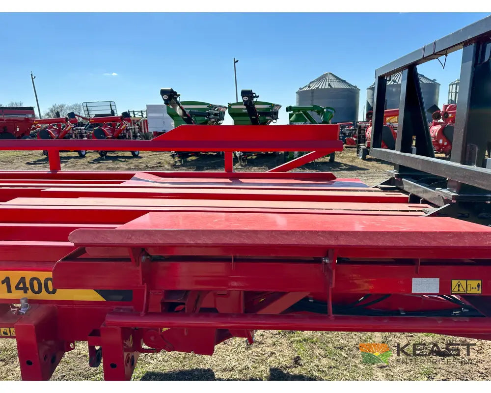 Anderson RBM1400 14 Bale Carrier - Self Loading Arm Chain Bale Pusher Bale Carriers