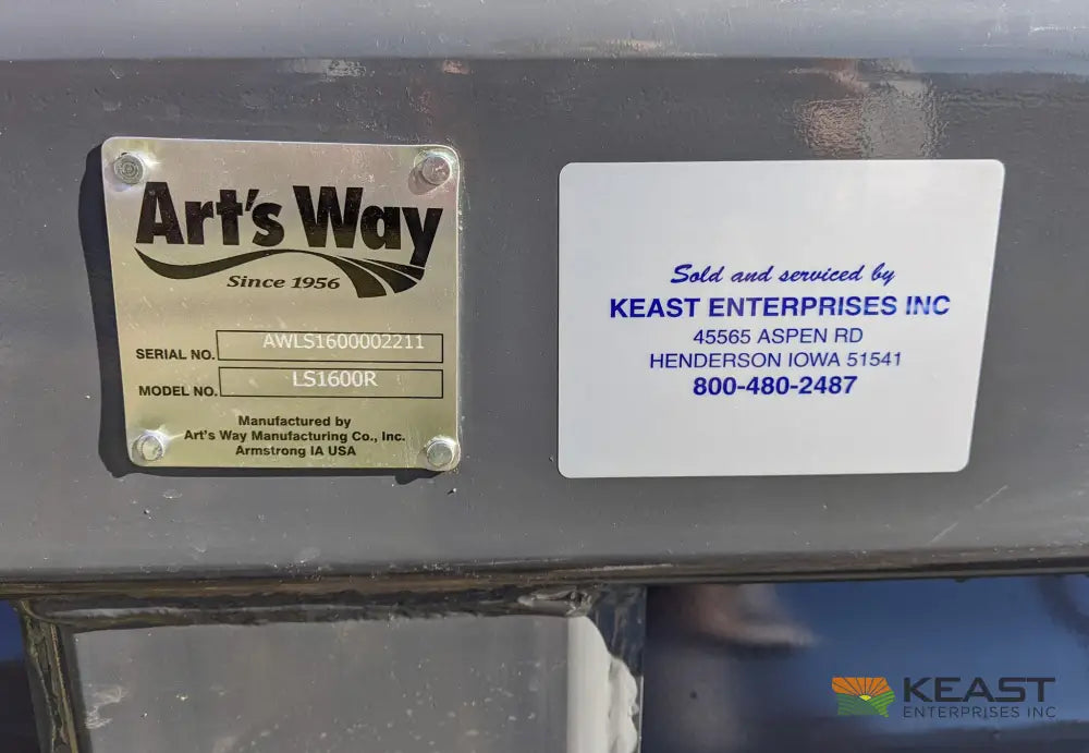 Art’s Way LS1600 Rear Blade – 16’ Width 15° Tilt 43° Swing Rear Blades
