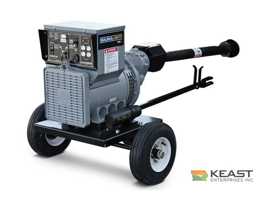 Baumalight KR30 PTO Generator - 30 kW Output For 23-45 HP Tractors Generators