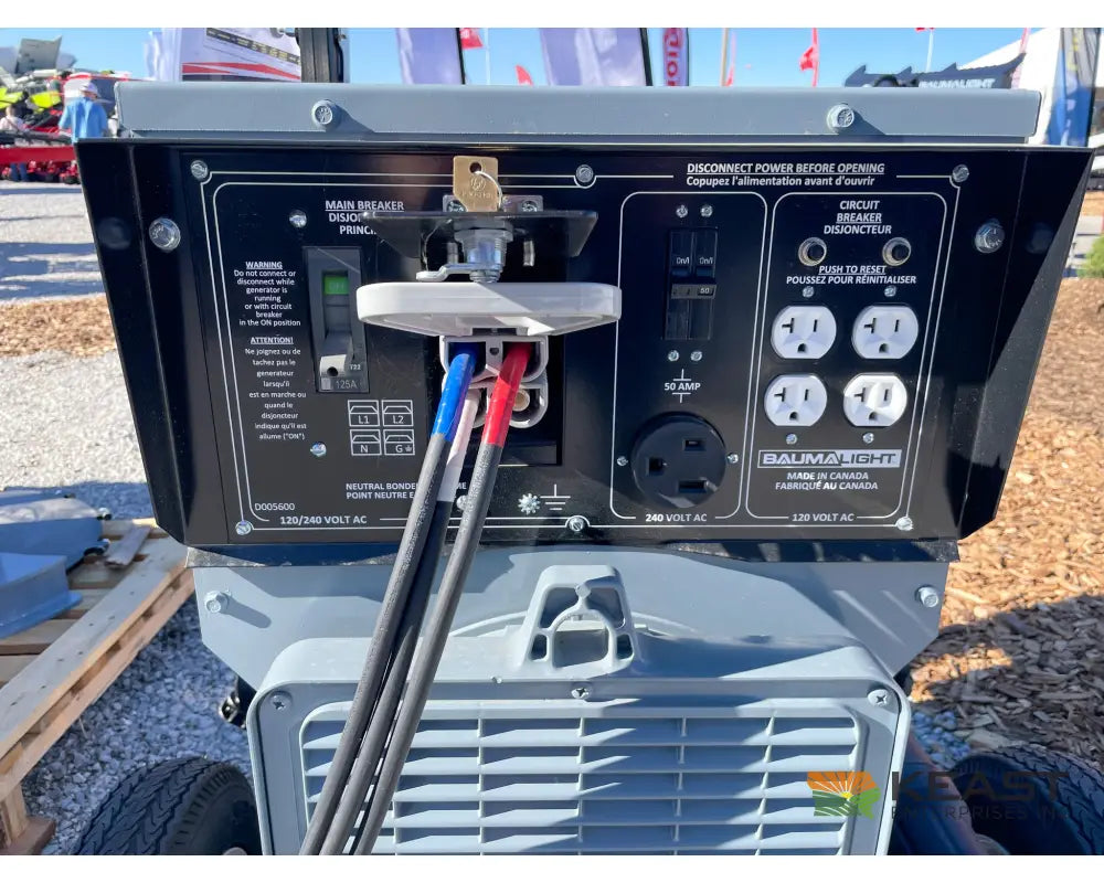 Baumalight KR30 PTO Generator - 30 kW Output For 23-45 HP Tractors Generators