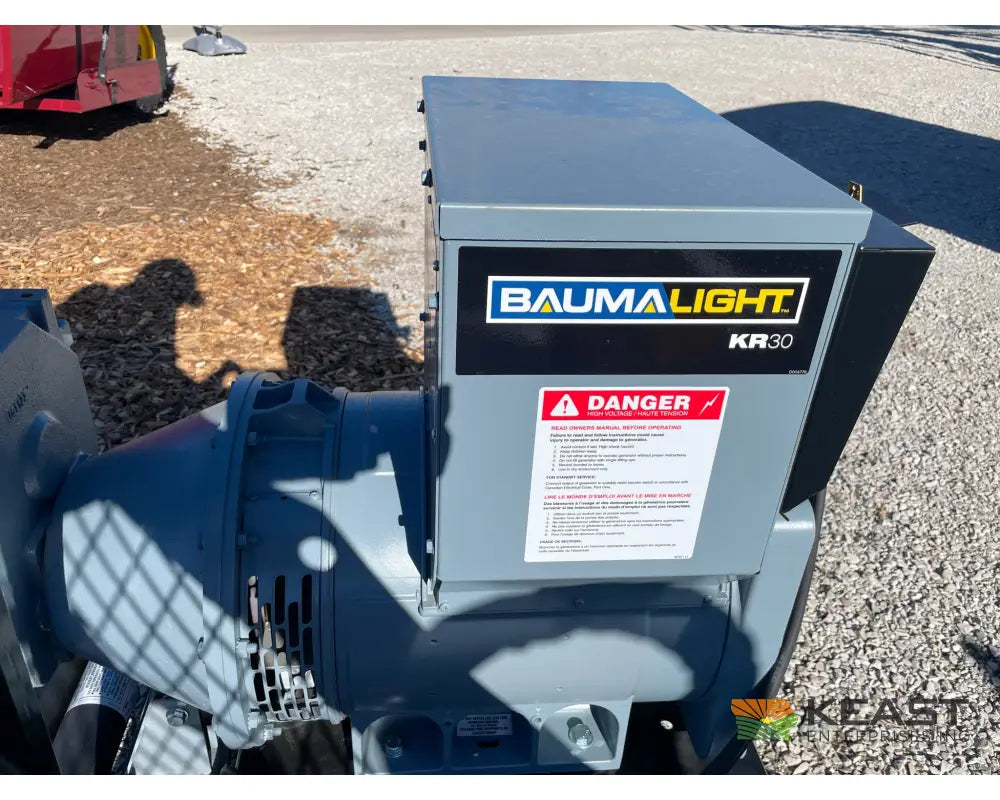 Baumalight KR30 PTO Generator - 30 kW Output For 23-45 HP Tractors Generators