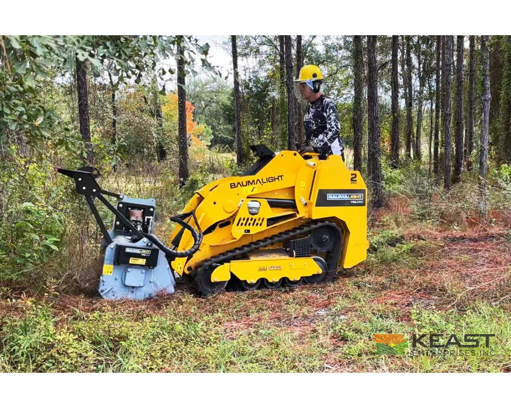 Baumalight MS530M Mini Skid Steer Mulcher 42″ Path Width Hoses & Couplers Included Mulchers