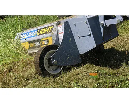 Baumalight SWF560 48’’ Skid Steer Boom Mower - 10’ Reach F2000 Flail Teeth Bent Axis Piston Motor Flail Mowers