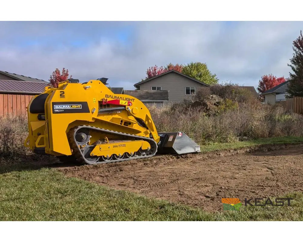 Baumalight TRL630 Tracked Mini Skid Steer 2 Speed Hydrostat 23 hp Diesel Mini Skid Steer