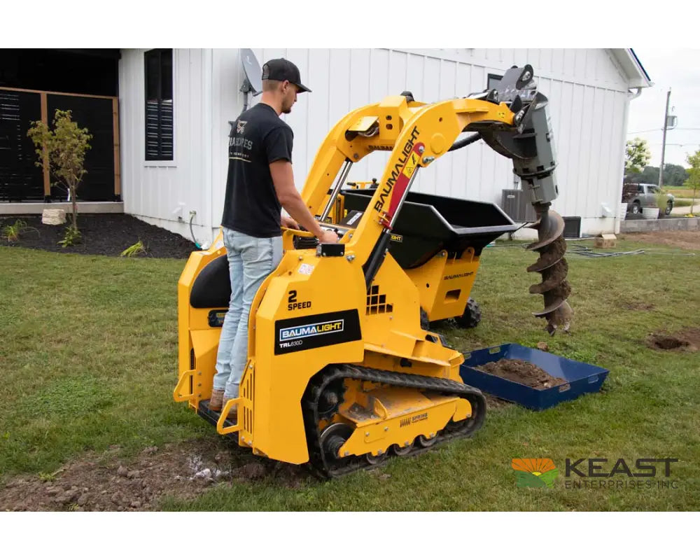 Baumalight TRL630 Tracked Mini Skid Steer 2 Speed Hydrostat 23 hp Diesel Mini Skid Steer