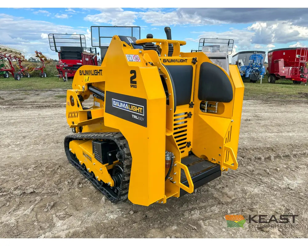 Baumalight TRL630Y Tracked Mini Skid Steer 2-Speed Hydrostat 23 hp Diesel Mini Skid Steer