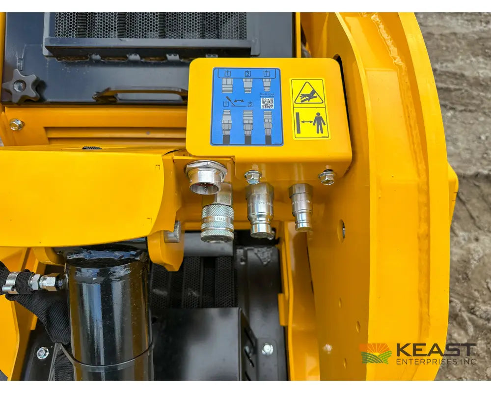 Baumalight TRL630Y Tracked Mini Skid Steer 2-Speed Hydrostat 23 hp Diesel Mini Skid Steer