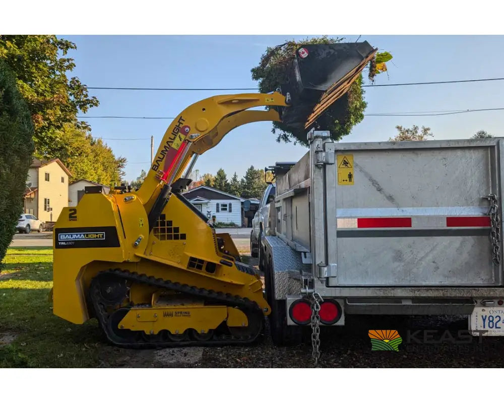 Baumalight TRL630 Tracked Mini Skid Steer 2 Speed Hydrostat 23 hp Diesel Mini Skid Steer