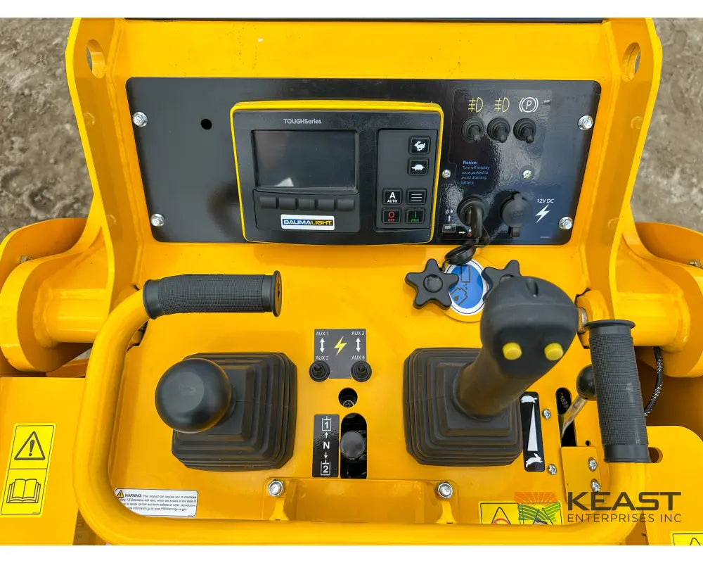 Baumalight TRL630Y Tracked Mini Skid Steer 2-Speed Hydrostat 23 hp Diesel Mini Skid Steer