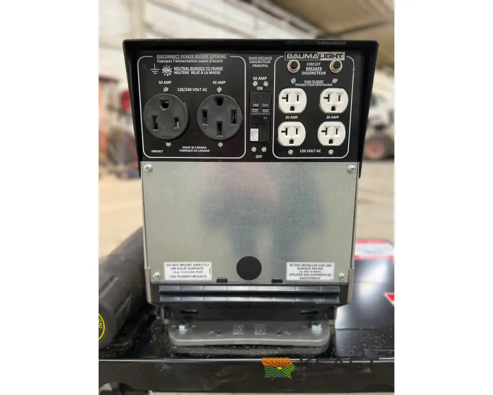 Baumalight TX12 PTO Generator - 12 kW Output For 10–50 HP Tractors Generators
