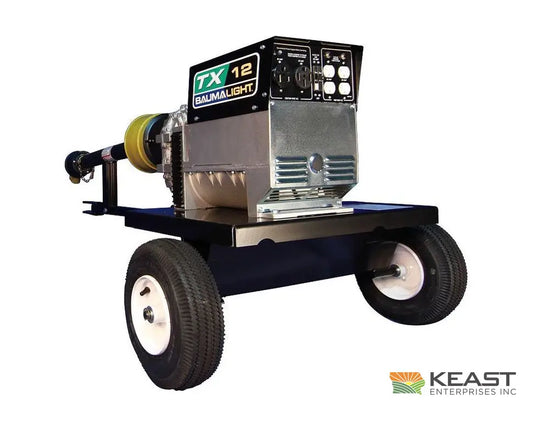 Baumalight TX12 PTO Generator - 12 kW Output For 10–50 HP Tractors Generators