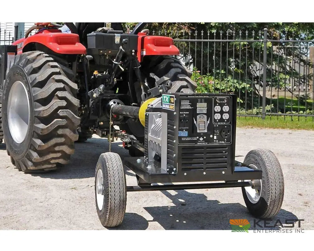 Baumalight TX18 PTO Generator - 18 kW Output For 10–50 HP Tractors Generators