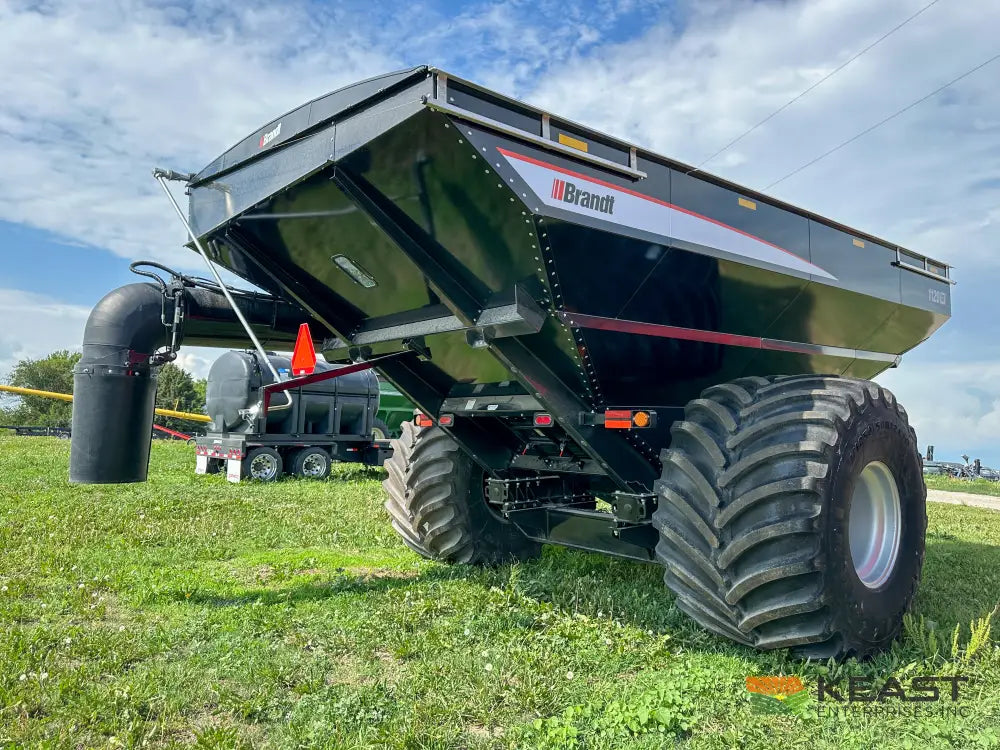 Brandt 1120XT Grain Cart - 1,100 Bushel Capacity Roll Tarp 20’’ Discharge Scales Grain Carts