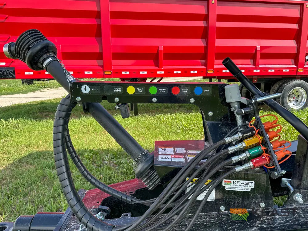 Brandt 1120XT Grain Cart - 1,100 Bushel Capacity Roll Tarp 20’’ Discharge Scales Grain Carts