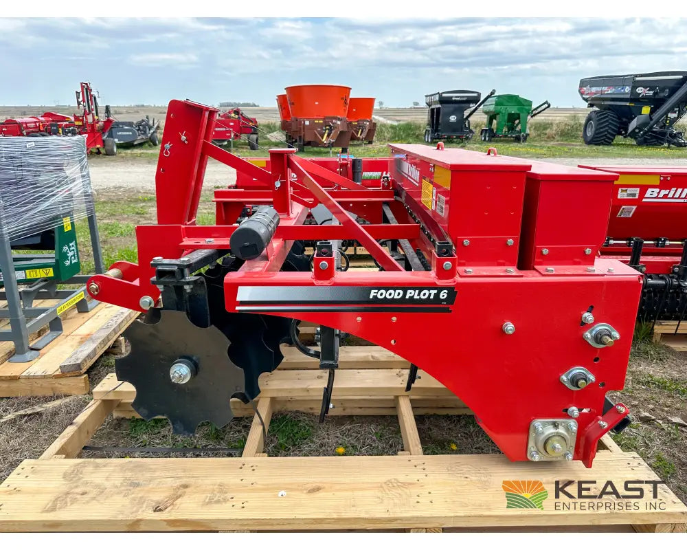 Brillion FPSB-6 6’ 3-Point Food Plot Seeder – 2.62 + 2.62 Bu Seed Boxes Drills and Seeders