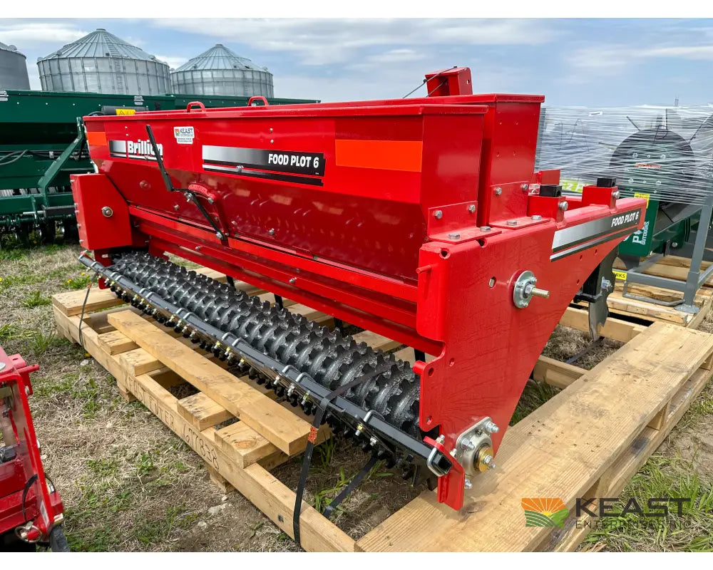 Brillion FPSB-6 6’ 3-Point Food Plot Seeder – 2.62 + 2.62 Bu Seed Boxes Drills and Seeders