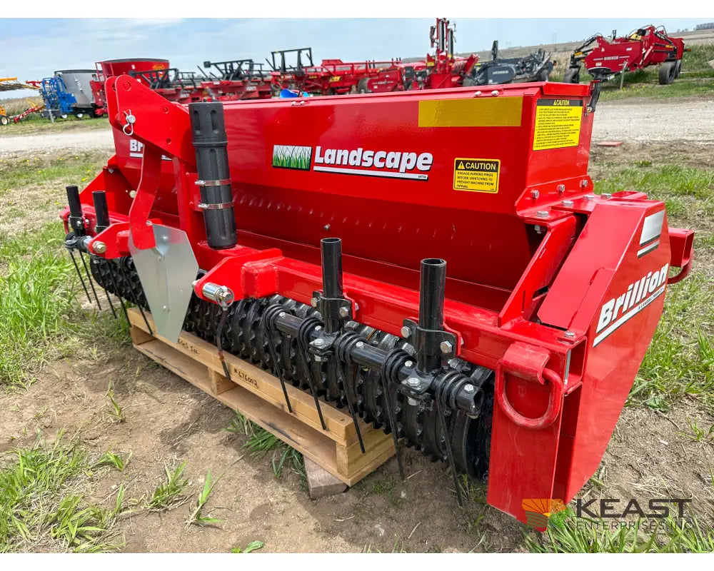 Brillion LSP-6 3-Point Landscape Seeder - Dual Pulverizer Rollers Drills and Seeders