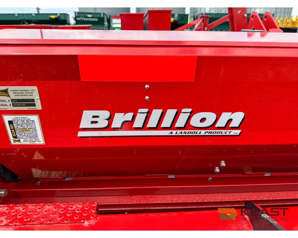 Brillion LSP-6 3-Point Landscape Seeder - Dual Pulverizer Rollers Drills and Seeders