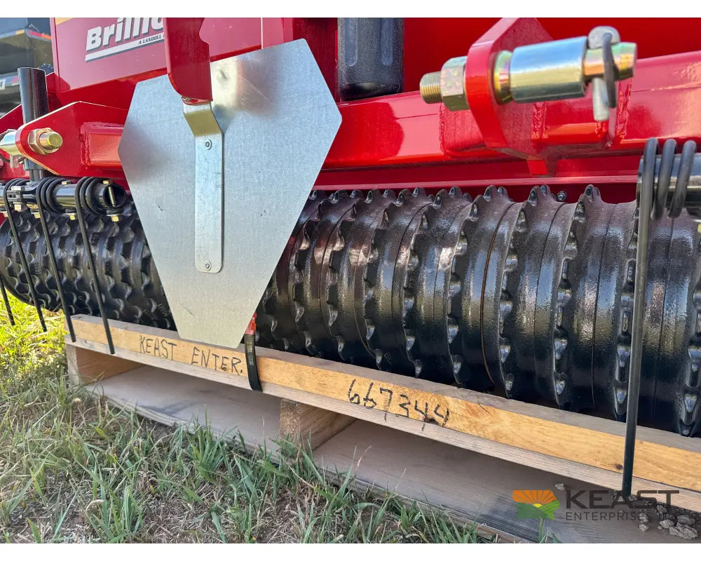 Brillion LSS-6 3-Point and Skid Steer Mount Landscape Seeder - Dual Pulverizer Rollers Drills and Seeders