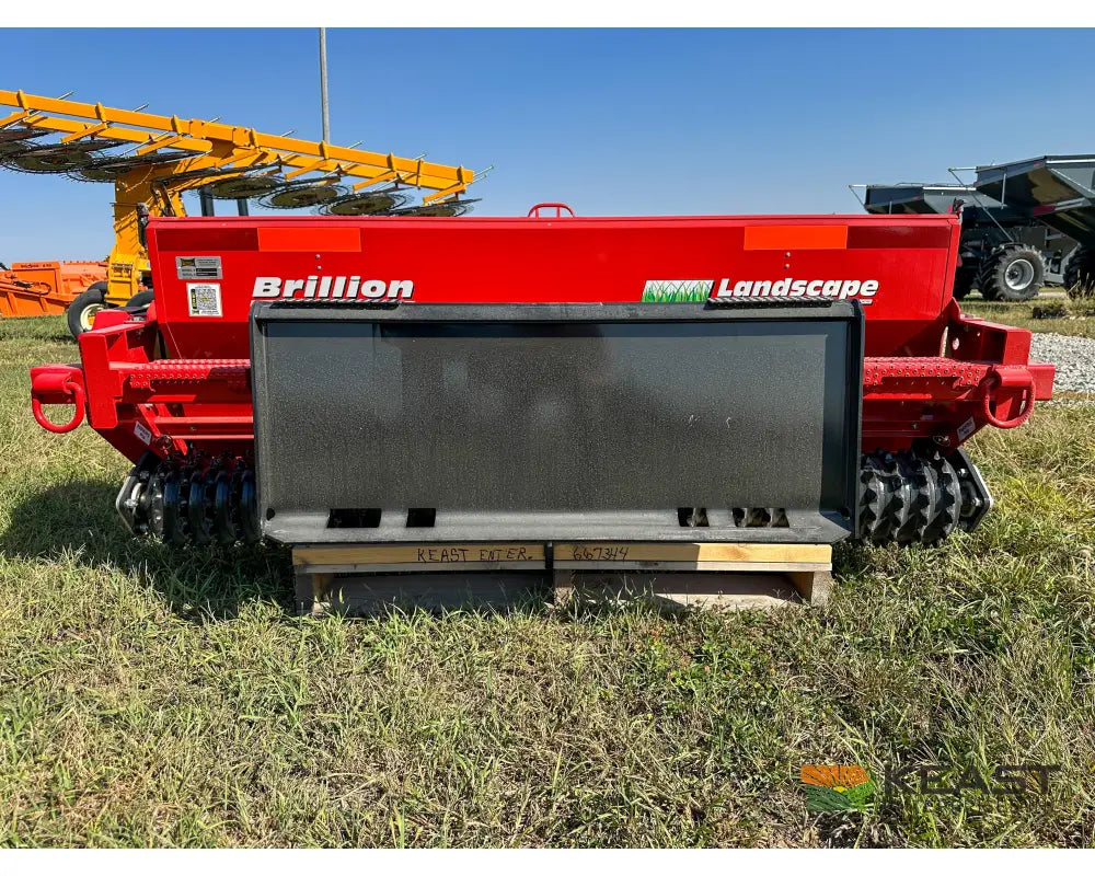 Brillion LSS-6 3-Point and Skid Steer Mount Landscape Seeder - Dual Pulverizer Rollers Drills and Seeders