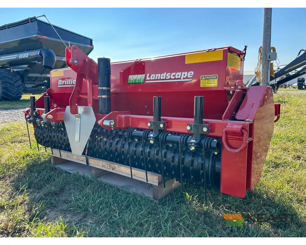 Brillion LSS-6 3-Point and Skid Steer Mount Landscape Seeder - Dual Pulverizer Rollers Drills and Seeders