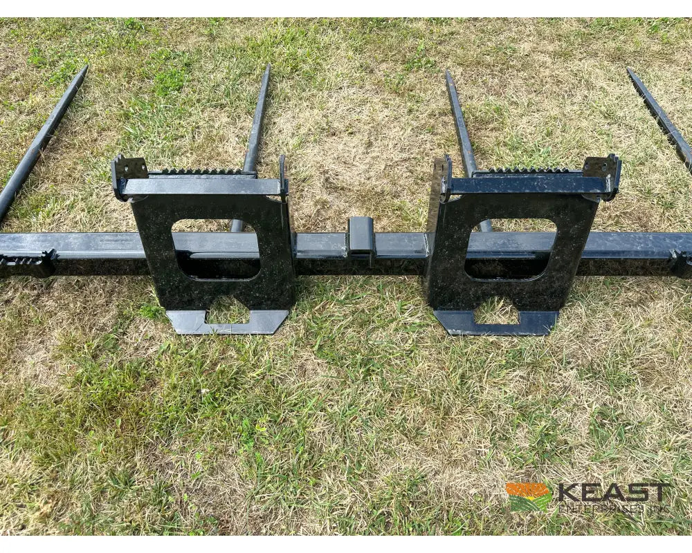 CL Fabrication EZ Bale 102’’ Four Spike Bale Spear 4x 49″ Spears Skid Steer Mount Bale Spears