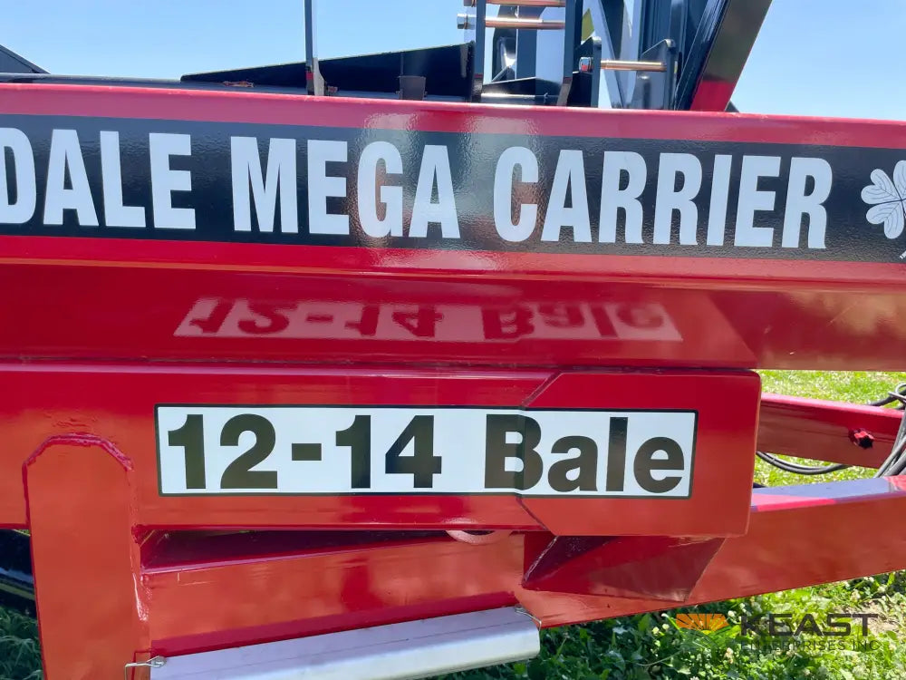 Cloverdale 12-14 Mega Bale Carrier - Self Loading Arm Stainless Steel Deck Tandem Axle Bale Carriers