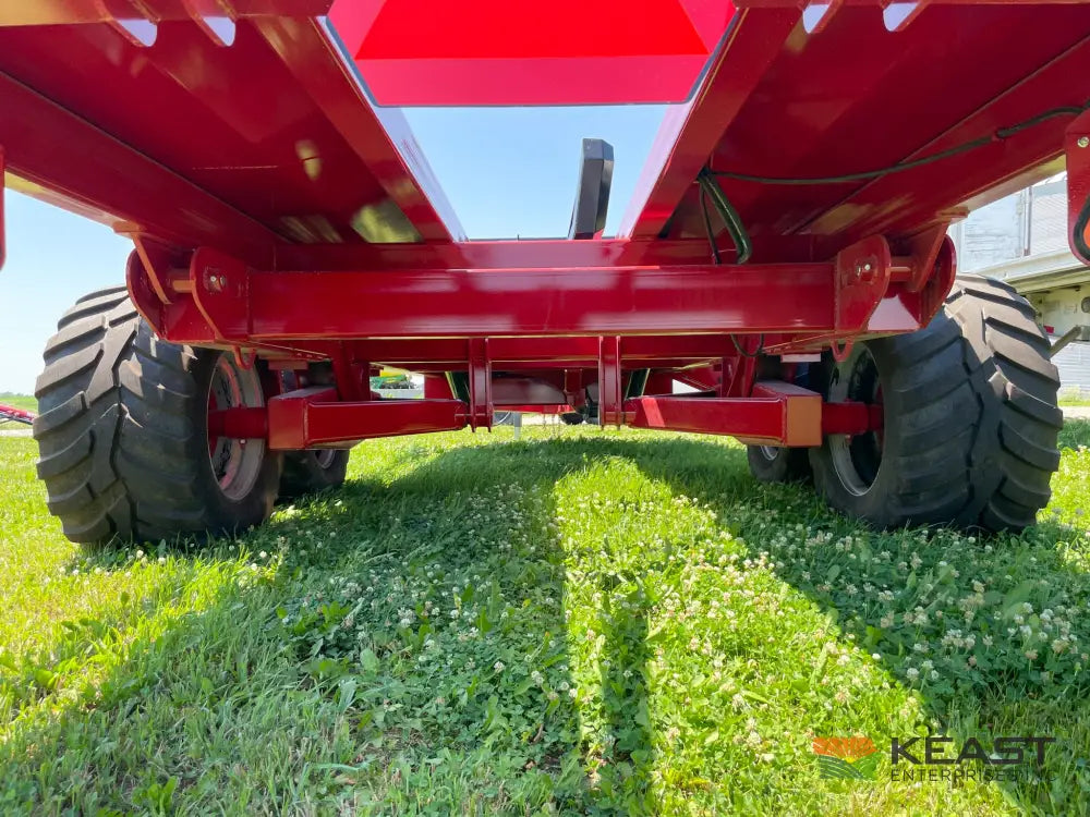 Cloverdale 12-14 Mega Bale Carrier - Self Loading Arm Stainless Steel Deck Tandem Axle Bale Carriers