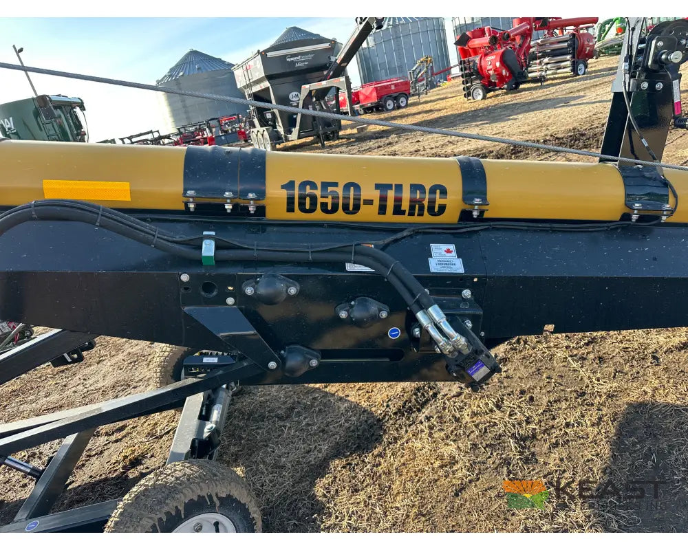 ConveyAll 1650 Railcar Unload Conveyor - 4.5’’ Tall Hopper 16’’ Tube 50’ Length Conveyors