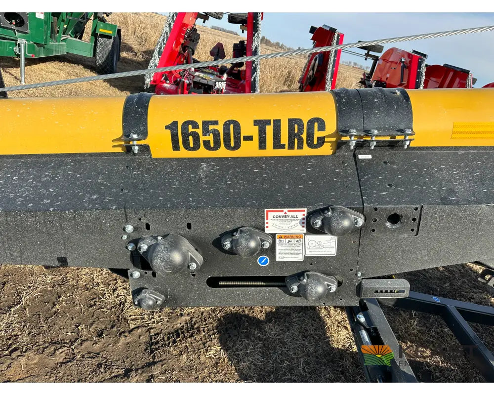 ConveyAll 1650 Railcar Unload Conveyor - 4.5’’ Tall Hopper 16’’ Tube 50’ Length Conveyors