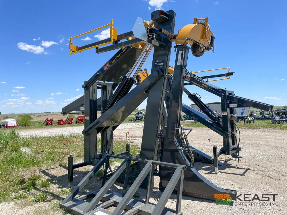 Crary 712 7’ Tile Plow - 7’ Max Depth Dual Link Stability Control Frame-Mount Design Tile Plow