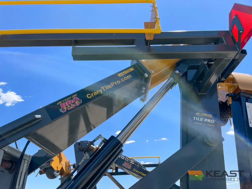 Crary 712 7’ Tile Plow - 7’ Max Depth Dual Link Stability Control Frame-Mount Design Tile Plow